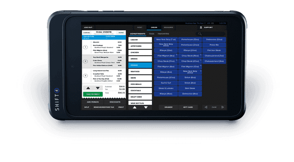 Shift4 Dine Glass Tablet POS